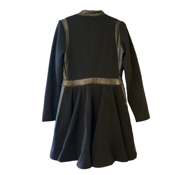 J’Amy Tarr Italian Lambskin & Wool Black Jacket - Picture 2 of 9